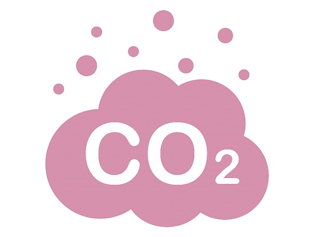 二酸化炭素（CO２）のイメージ